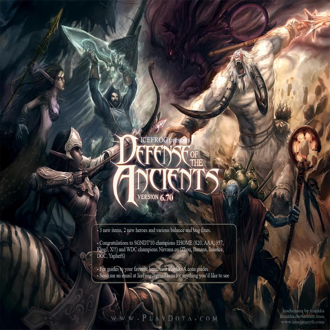 dota 6.72b 载入界面