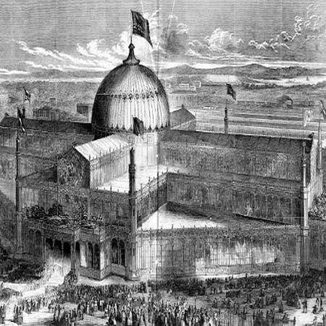 英国伦敦海德公园的"水晶宫"