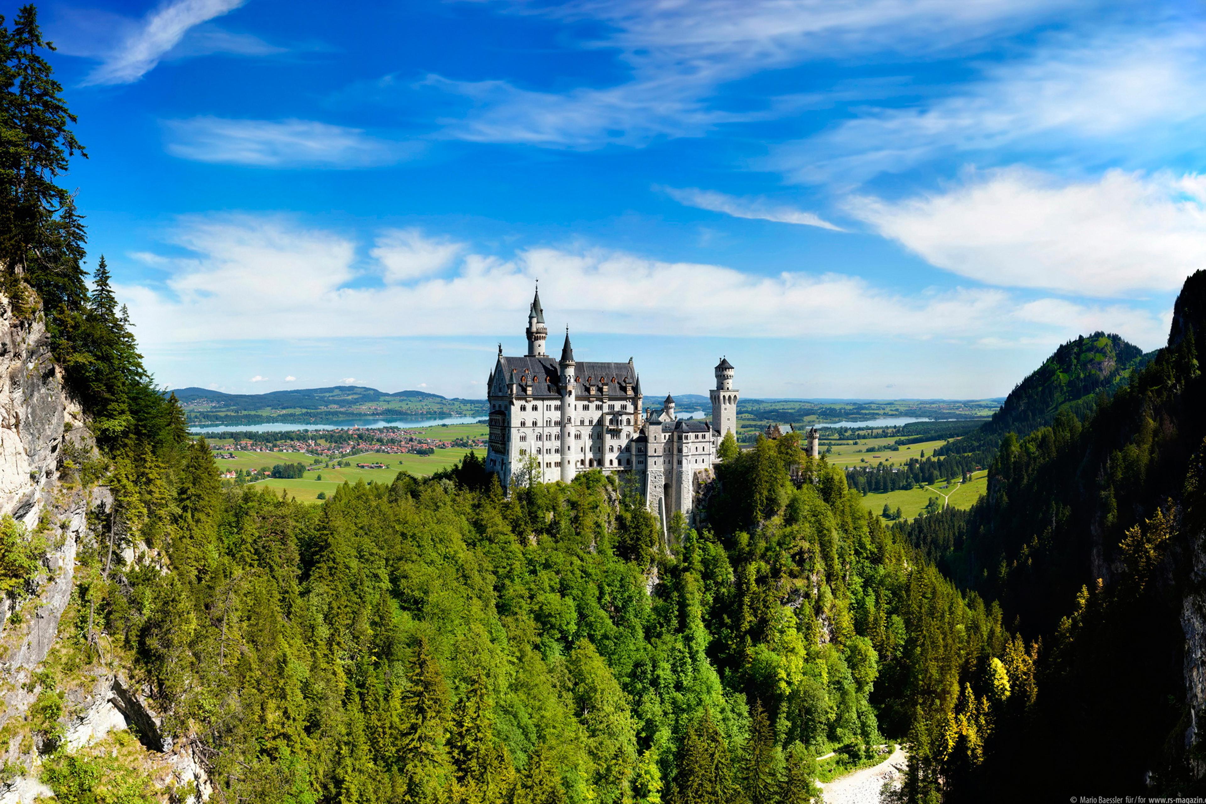 德国新天鹅堡 城堡风光6K壁纸_4K风景图片高清壁纸_墨鱼部落格