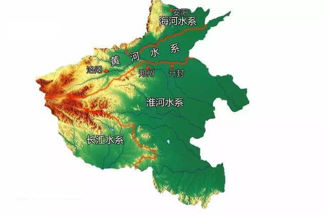 河南水系图