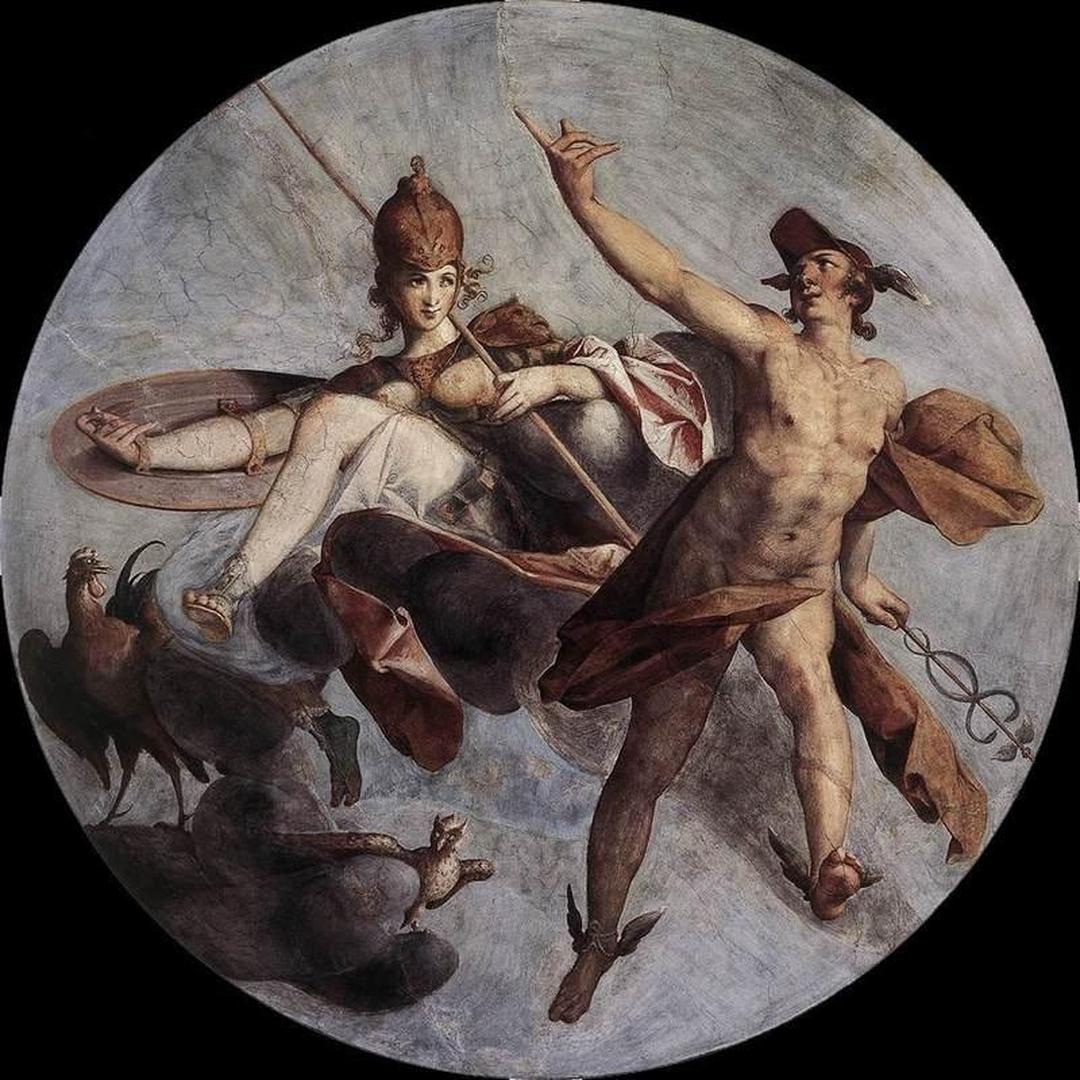 希腊神话油画解析图片