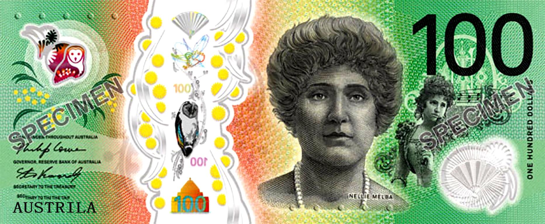 澳洲或废除100澳元钞票