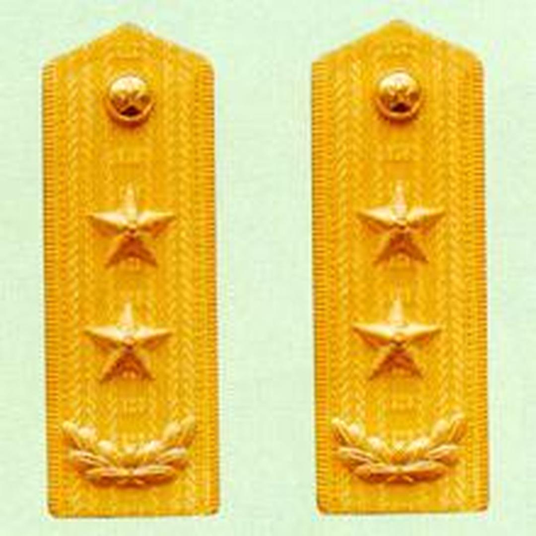 武警中将常服肩章(1988～2007)