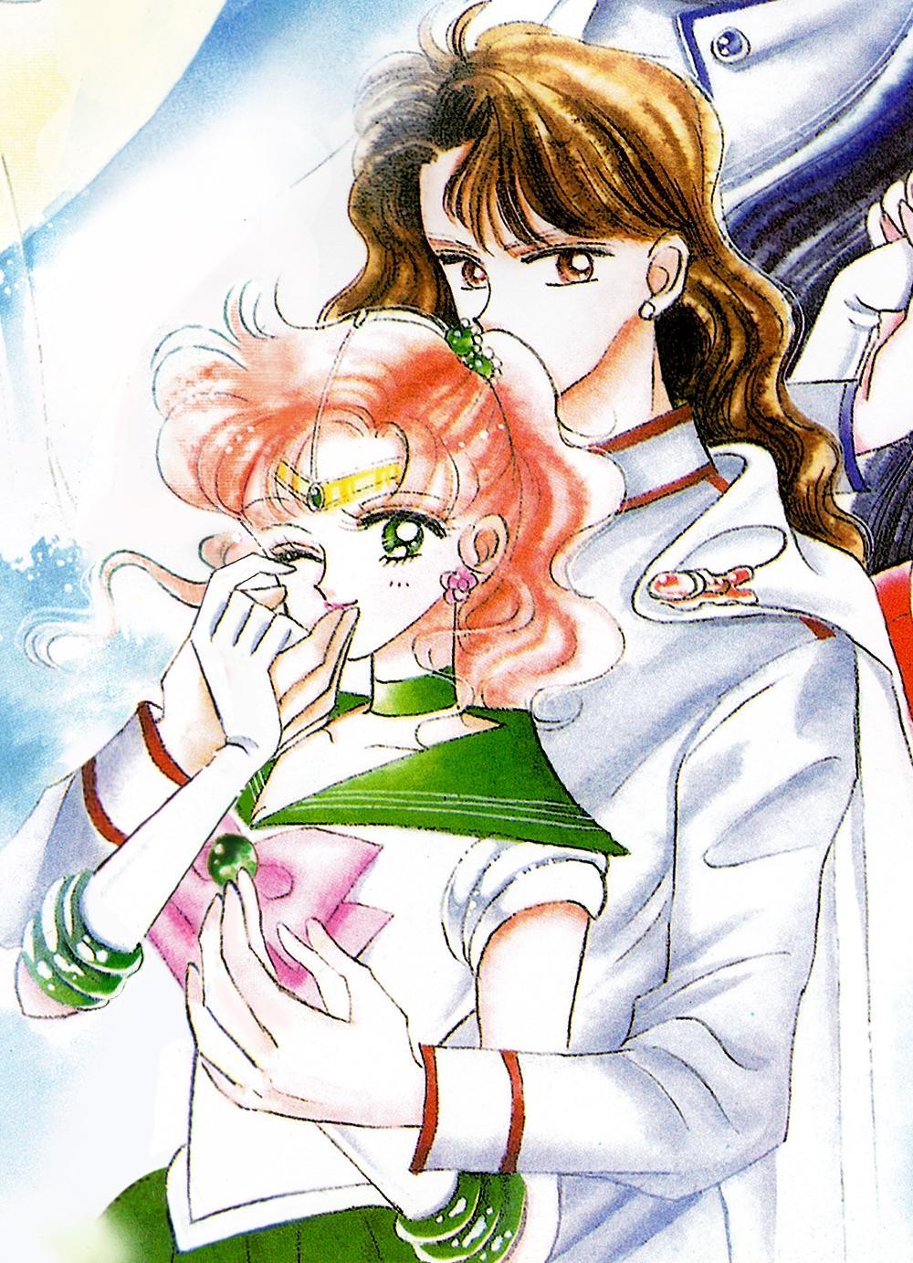 美战原画集1中的水手木星和涅夫莱特