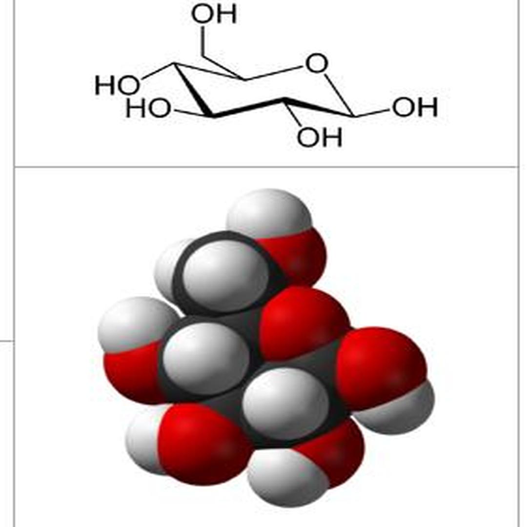 葡萄糖分子结构模型图片
